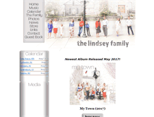 Tablet Screenshot of lindsey-family.com